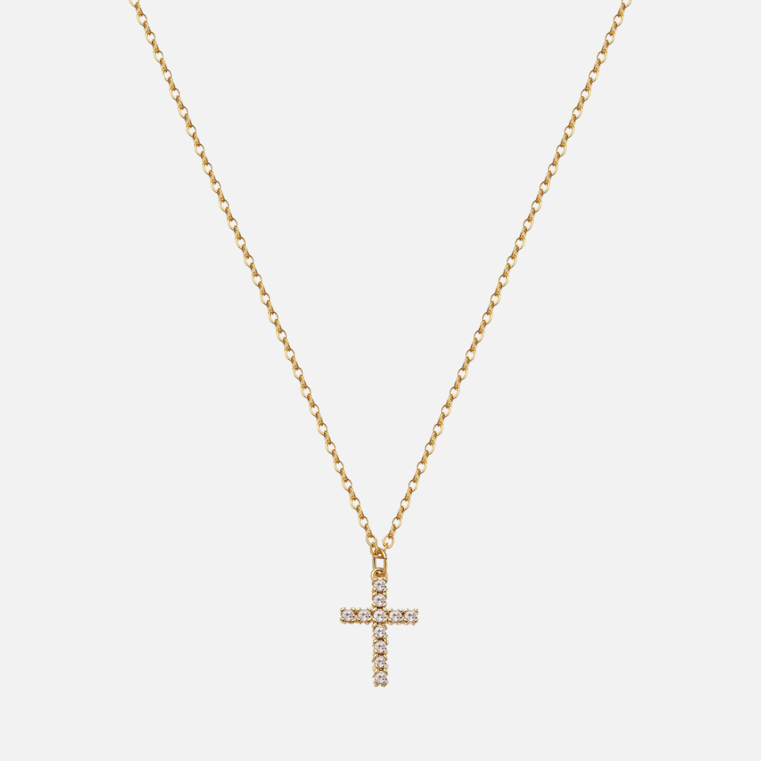 Gold Cross Necklace