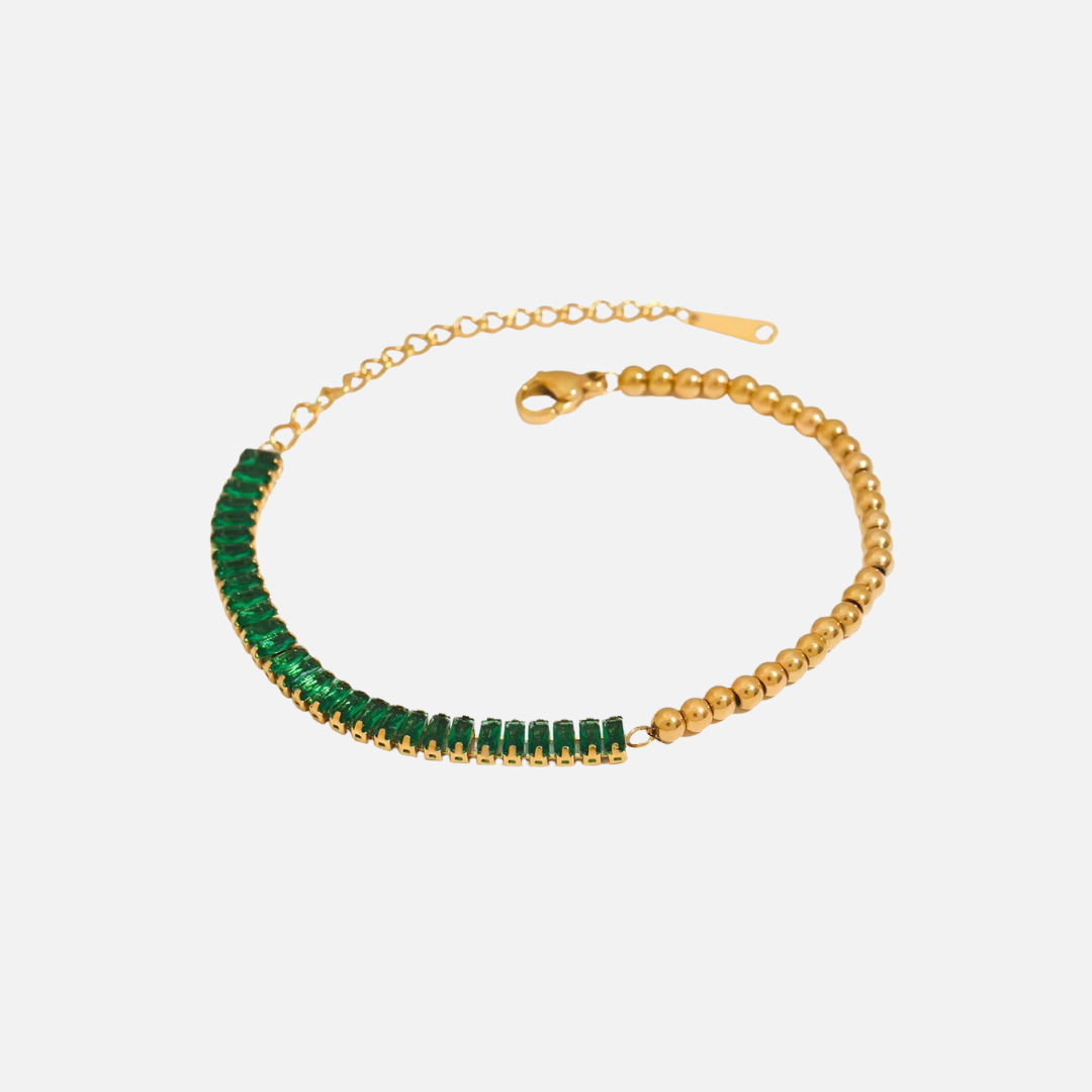 Green Ball Bracelet