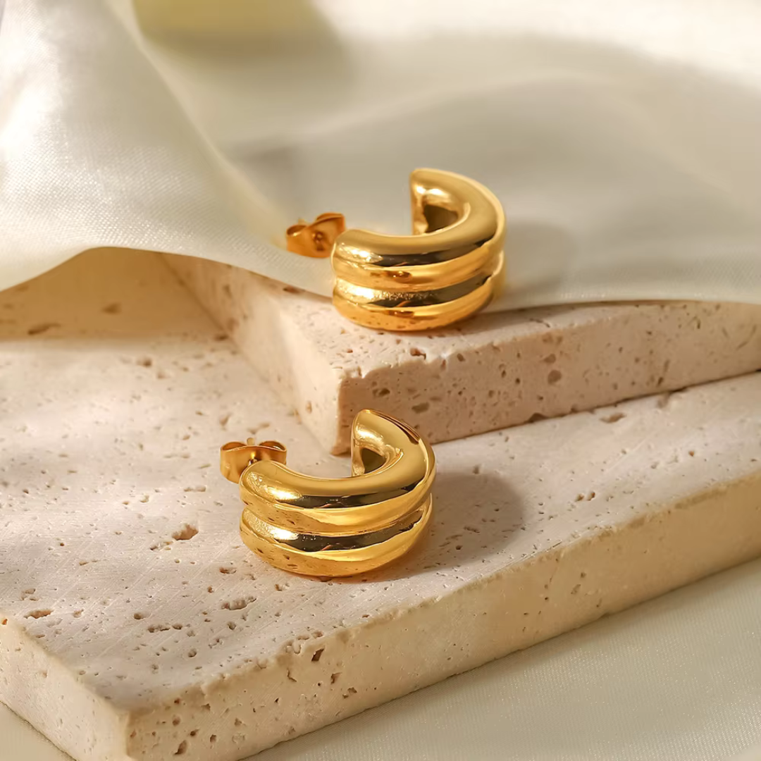 Golden Gleam Earrings
