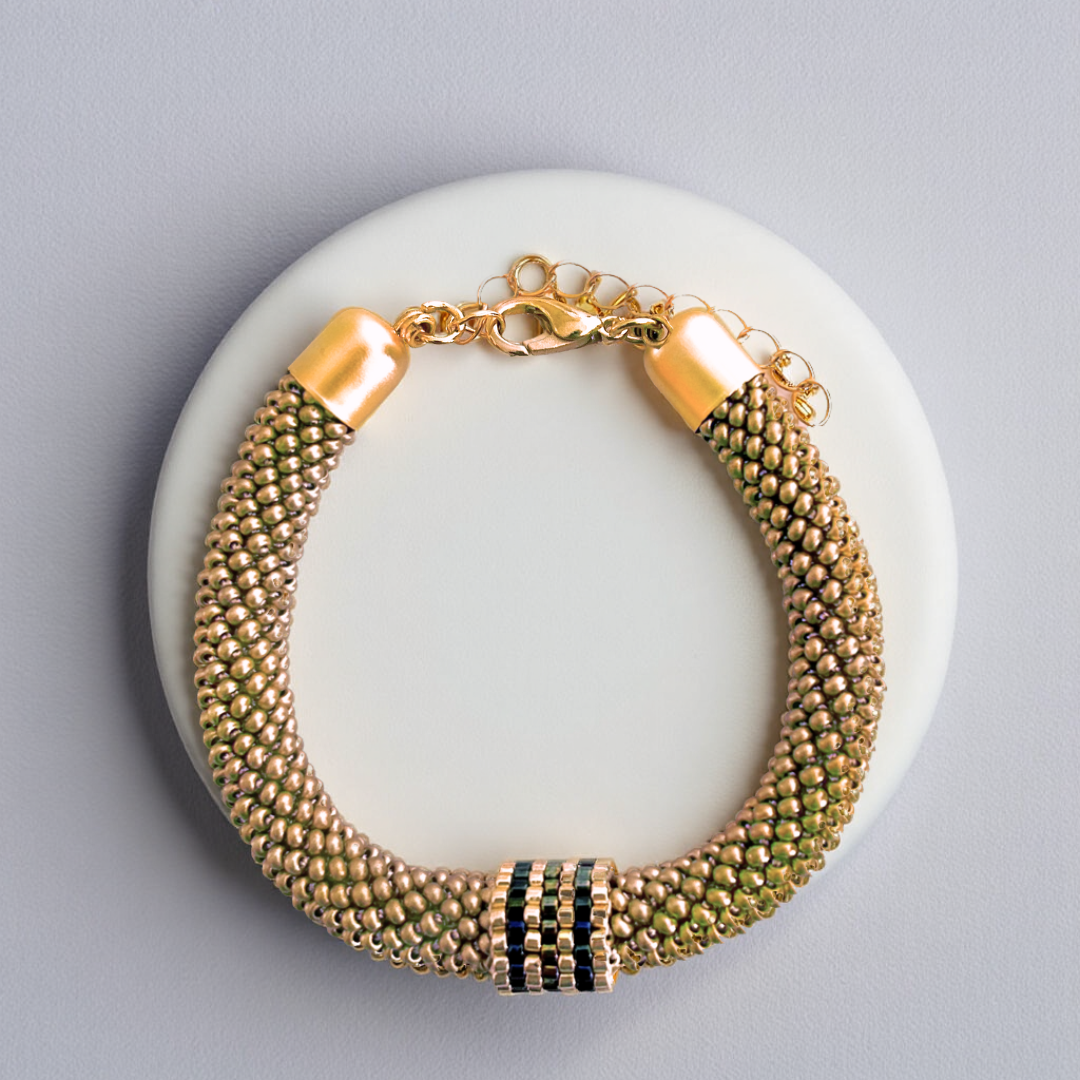 Woven Bracelet Metali Thin