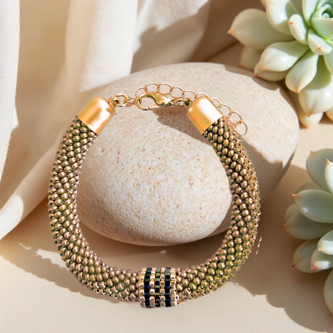 Woven Bracelet Metali Thin