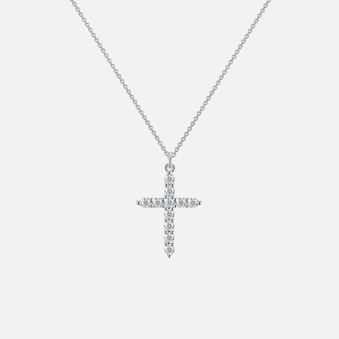 Silver Cross Necklace