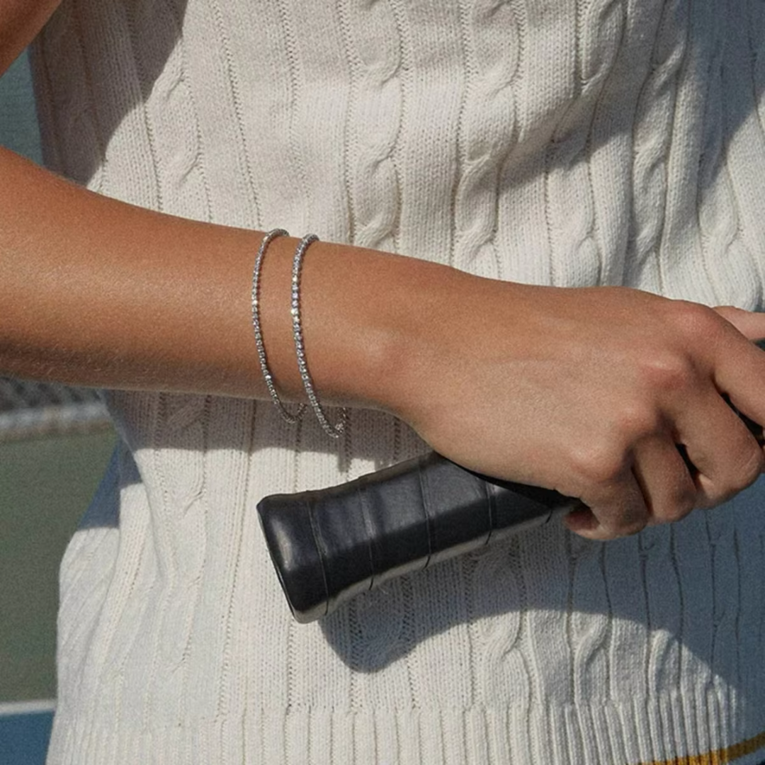 Tennis Bracelet (Gold)