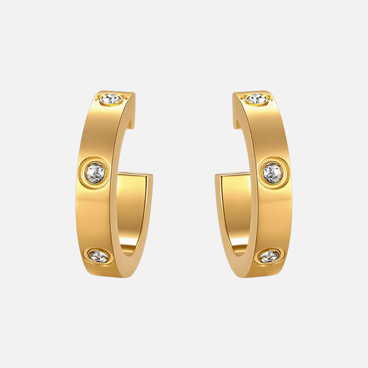 Gold Mini Hoop Earrings