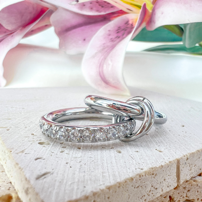 Silver Chain Link Ring
