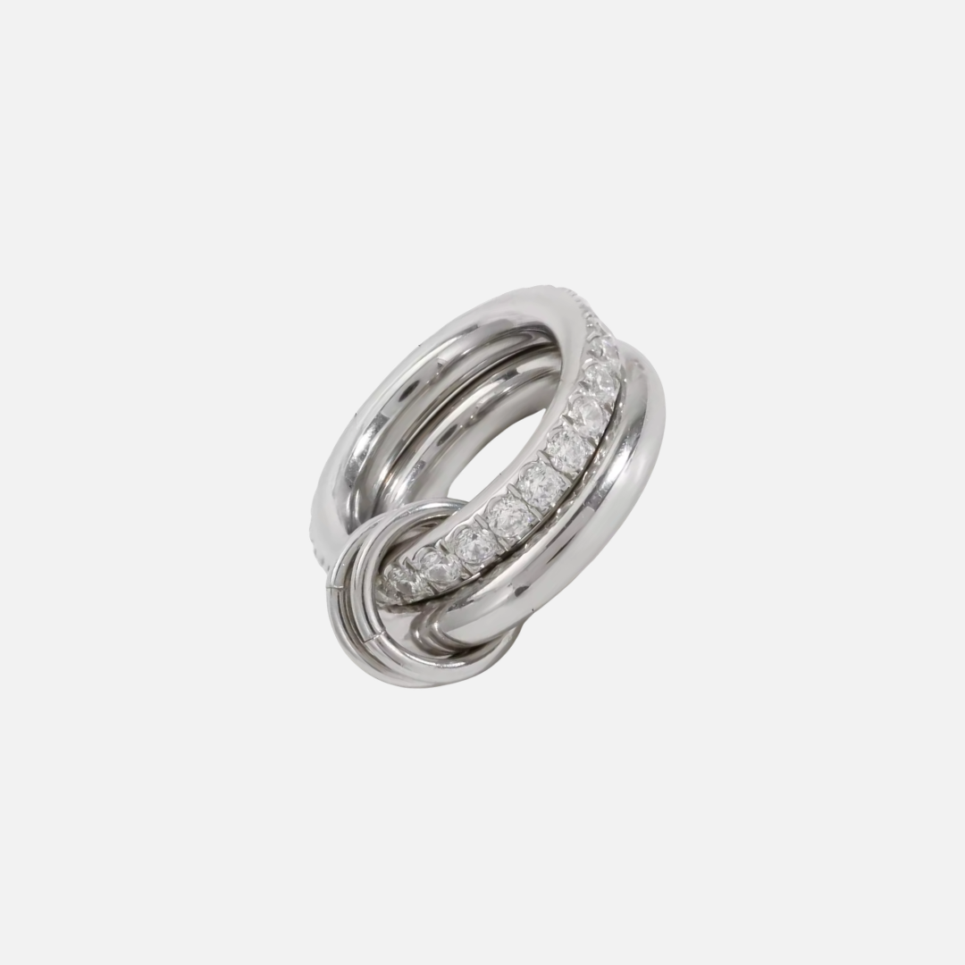 Silver Chain Link Ring