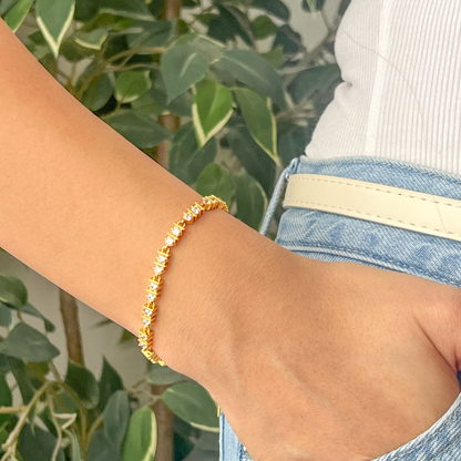 Crystal Gleam Bracelet