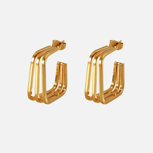 Square Hoop Earrings