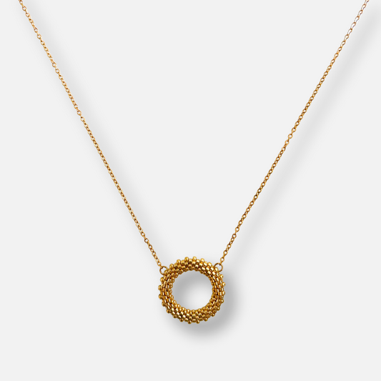 Metali Hoop Necklace