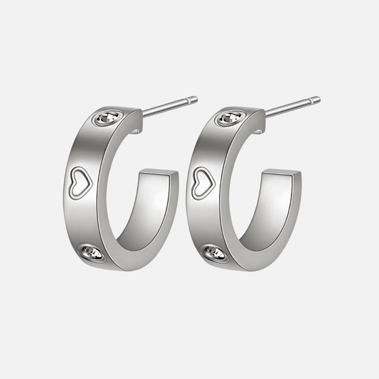 Silver Mini Hoop Earrings