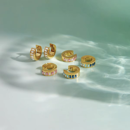 Sol Mini Pink Earrings