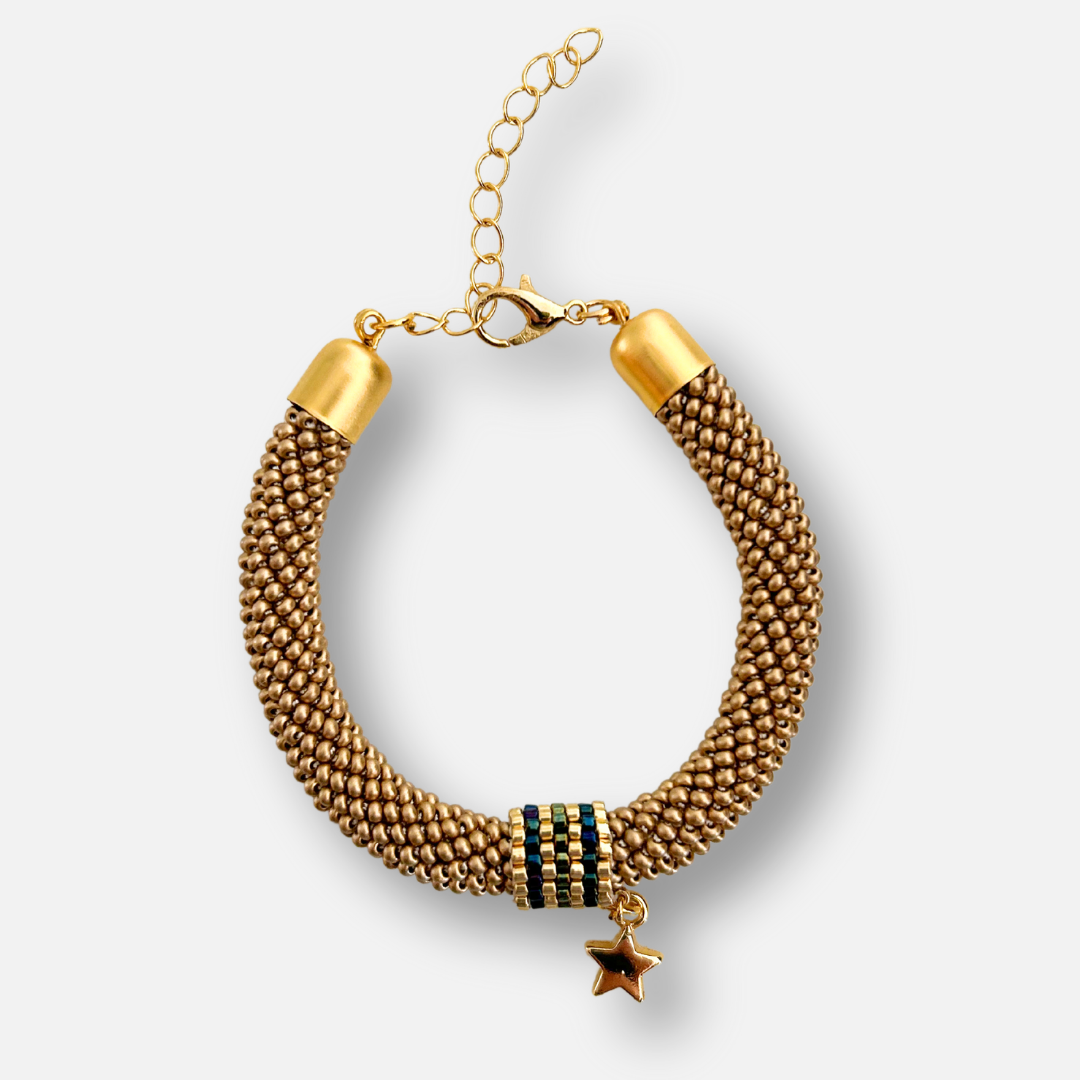 Woven Bracelet Metali Thin