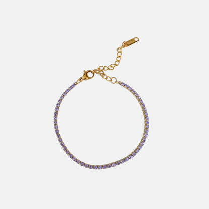 Lavender Tennis Bracelet
