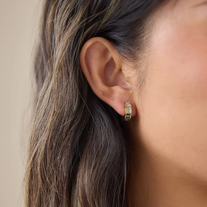 Sol Mini Blue Earrings