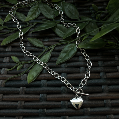 Silver Heart Necklace