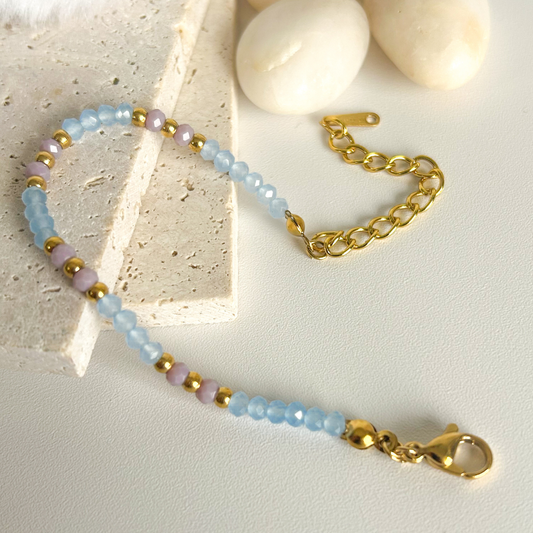 Beaded Crystal Tsavo Indigo