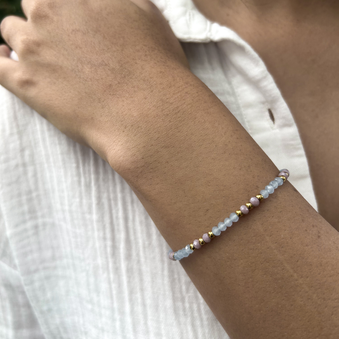 Beaded Crystal Tsavo Indigo