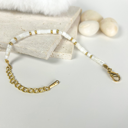 Beaded Shell Amboseli Aura