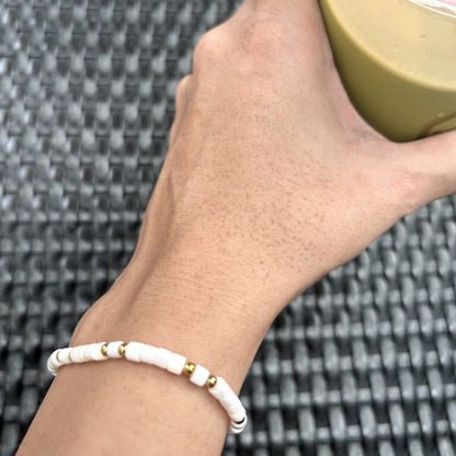 Beaded Shell Amboseli Aura