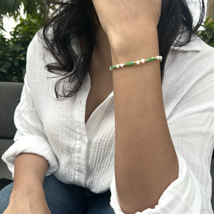 Beaded Crystal Forest Gleam