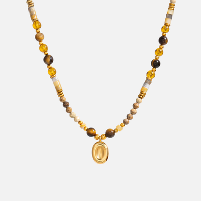 Beaded Ember Mara Necklace