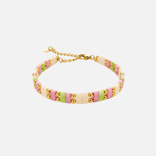 Beaded Bracelet Safari Bloom
