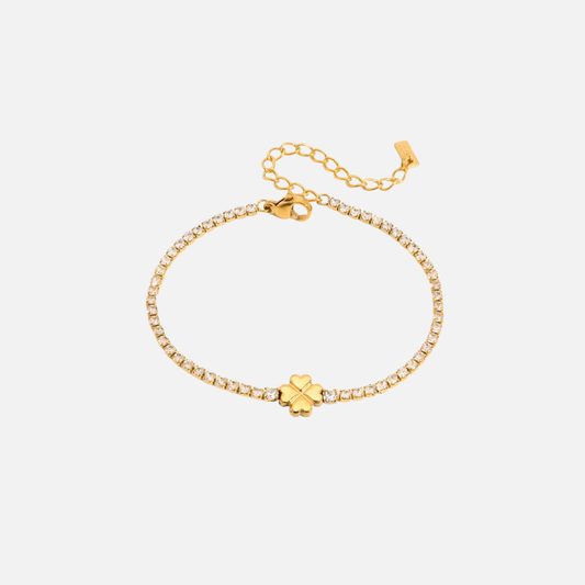 Clover Tennis Bracelet