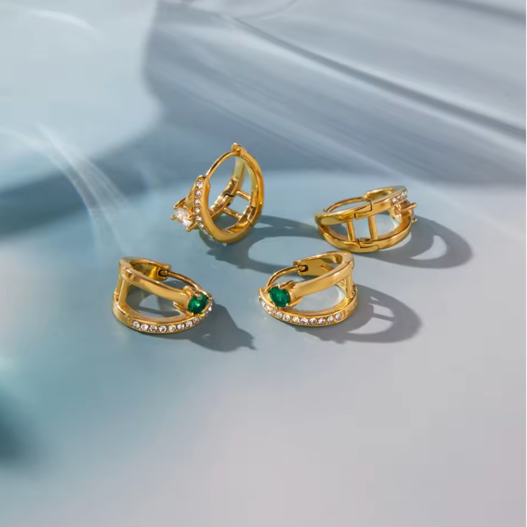 Crystal Prism Earrings