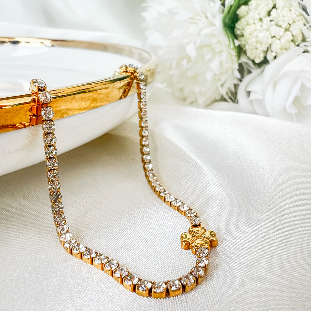 Clover Tennis Bracelet