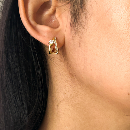 Crystal Prism Earrings