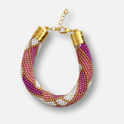 Woven Bracelet Rose