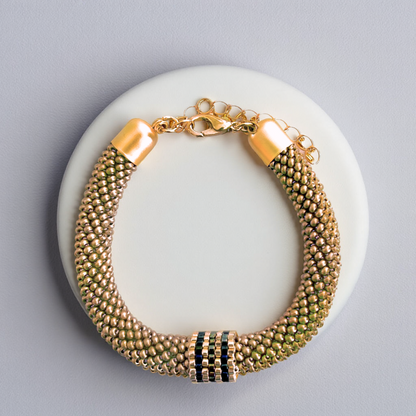 Woven Bracelet Metali Thin