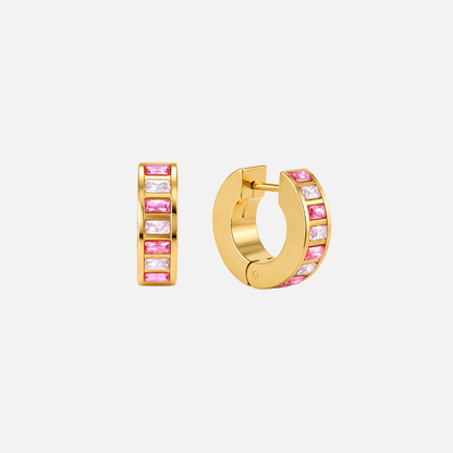 Sol Mini Pink Earrings