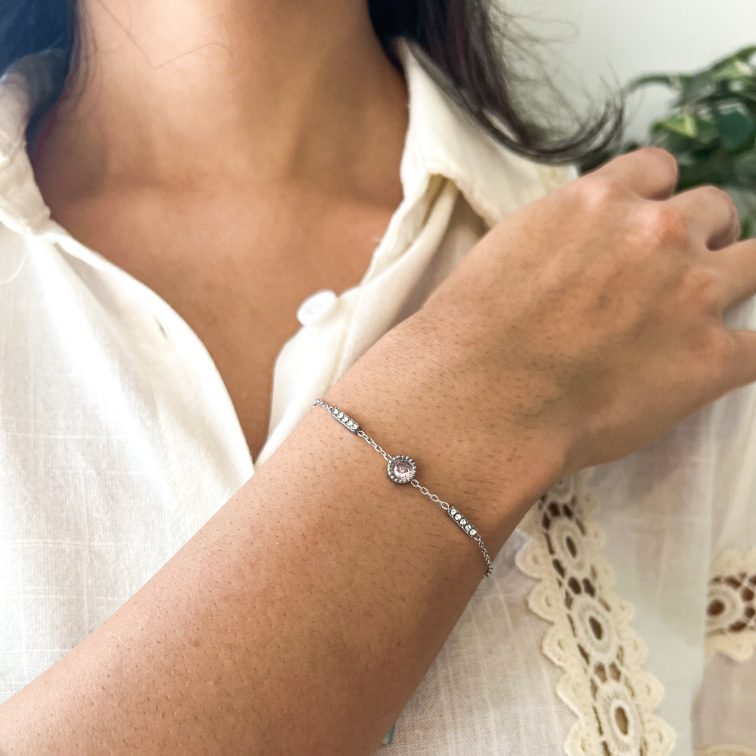 Blush Bracelet Silver