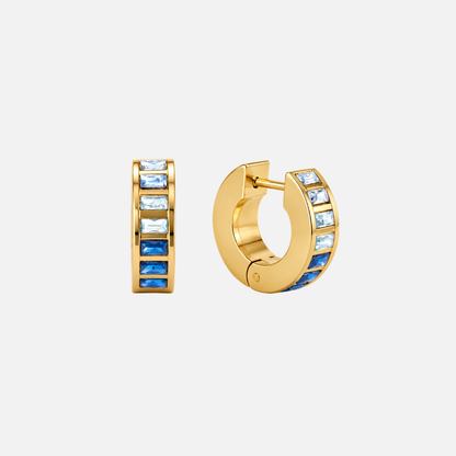 Sol Mini Blue Earrings