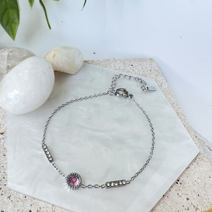 Blush Bracelet Silver