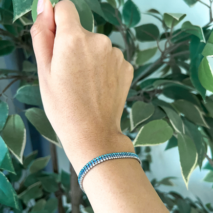 Ocean Mist Tennis Bracelet