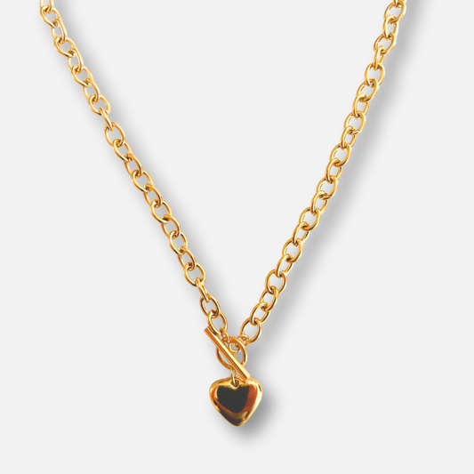 Gold Heart Necklace