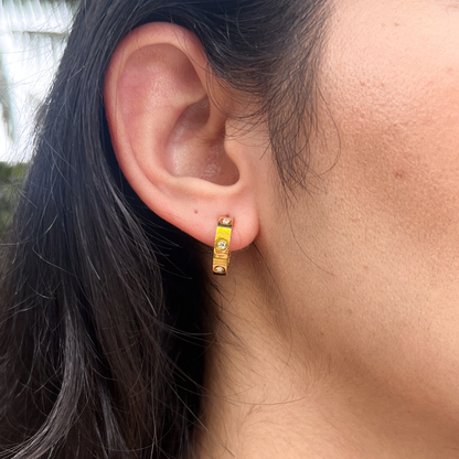 Gold Mini Hoop Earrings