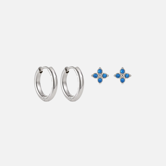Riviera Duo Set (Silver)