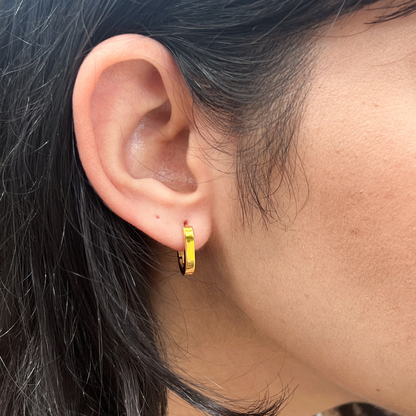 Gold Mini Hoop Earrings