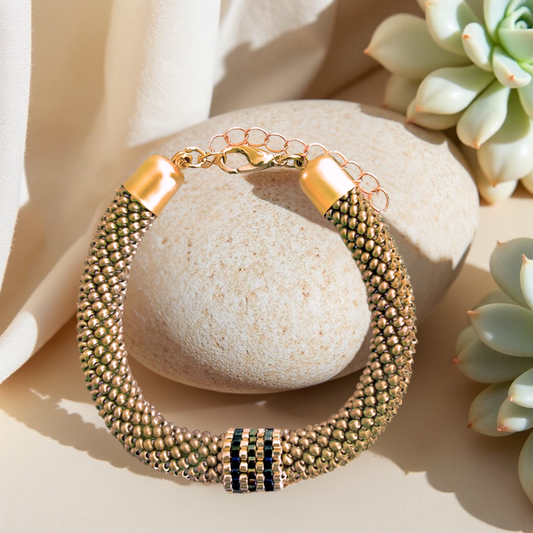 Woven Bracelet Metali Thin