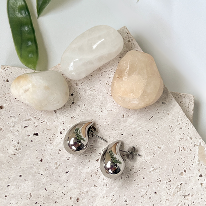 Silver Mini Drop Earrings