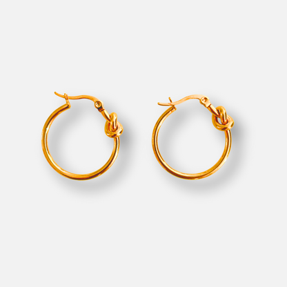 Twist Hoop Earrings