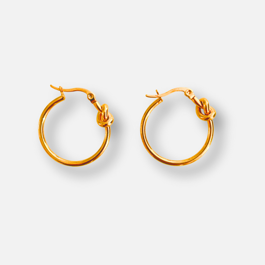 Twist Hoop Earrings
