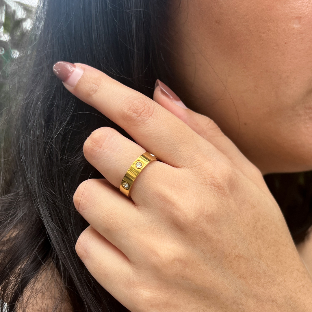 Gold Band Ring