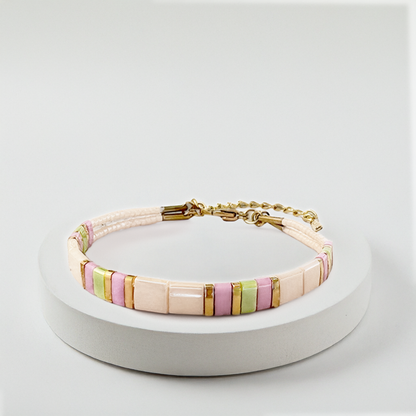 Beaded Bracelet Safari Bloom