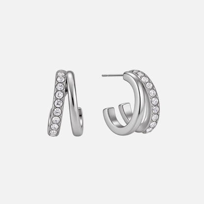 Arc Stud Earrings