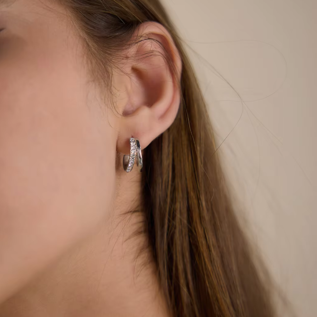 Arc Stud Earrings