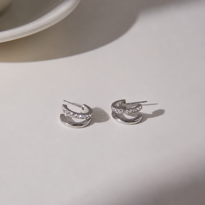 Arc Stud Earrings